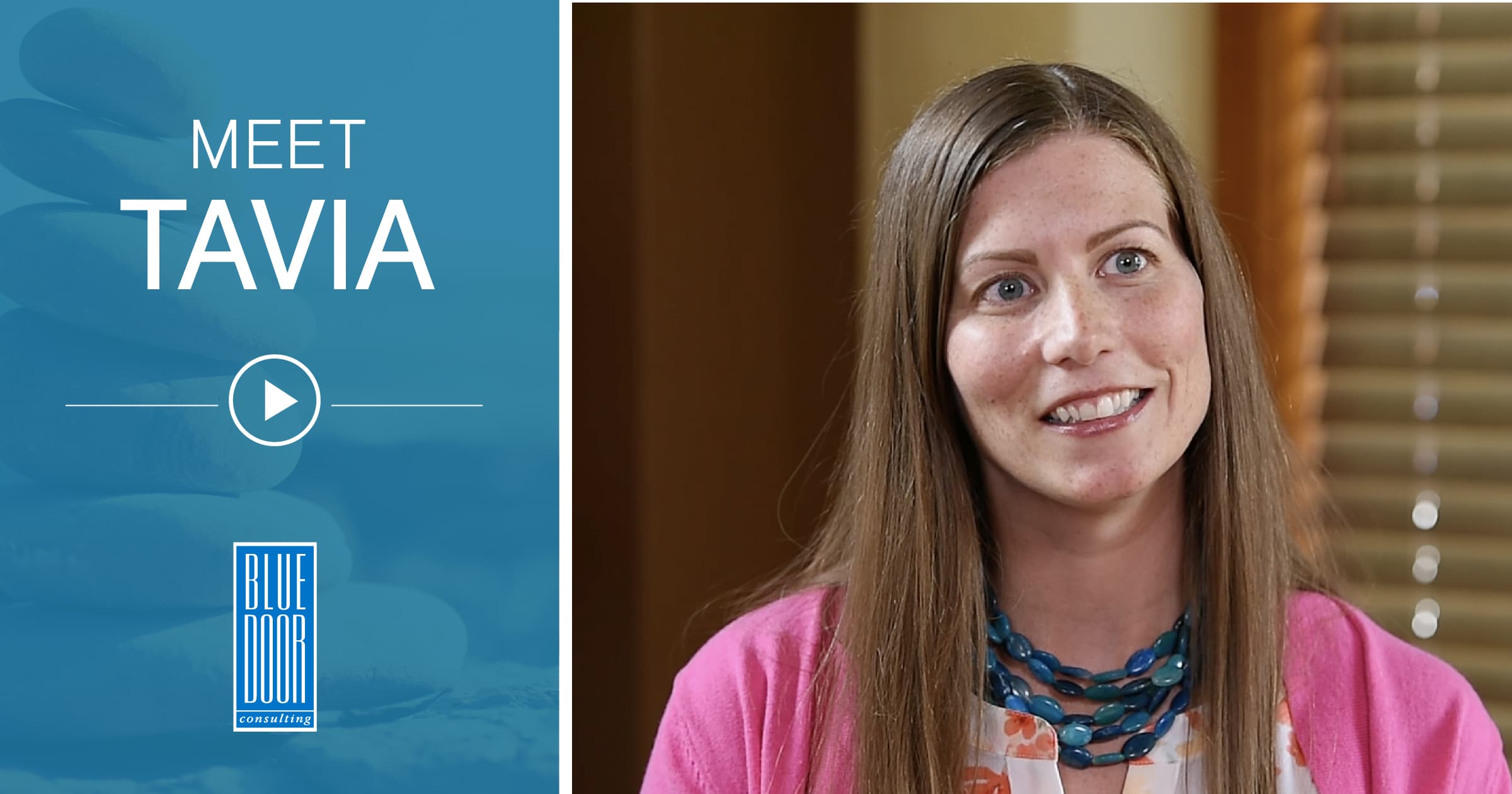 Meet Tavia Blue Door Consulting, Oshkosh, WI