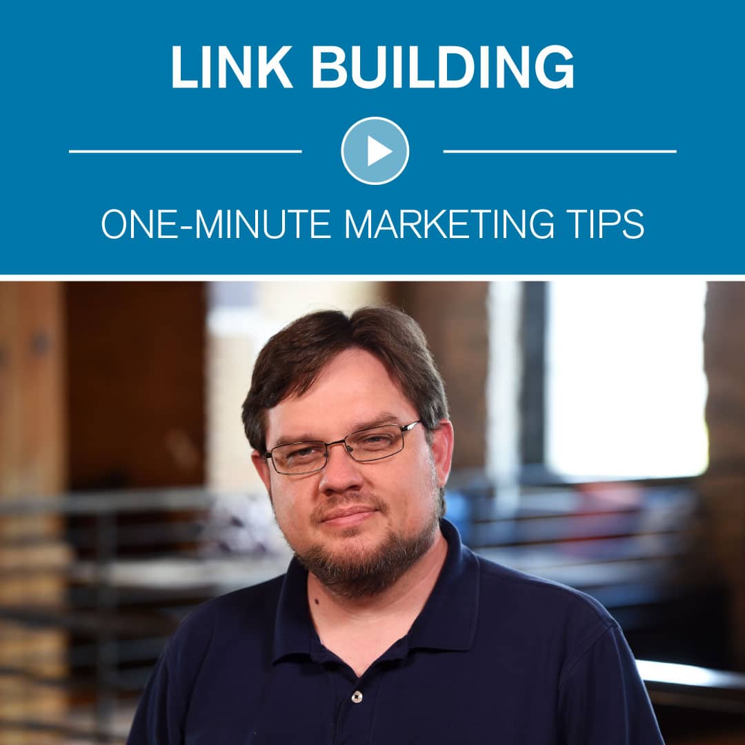 Link Building One-Minute Marketing Tips