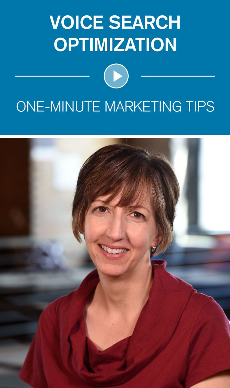 Voice Search Optimization One-Minute Marketing Tips