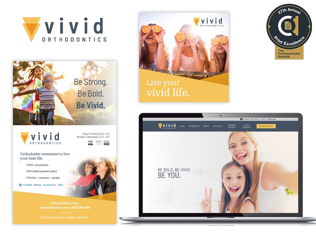 Vivid Orthodontics Brand Award of Excellence