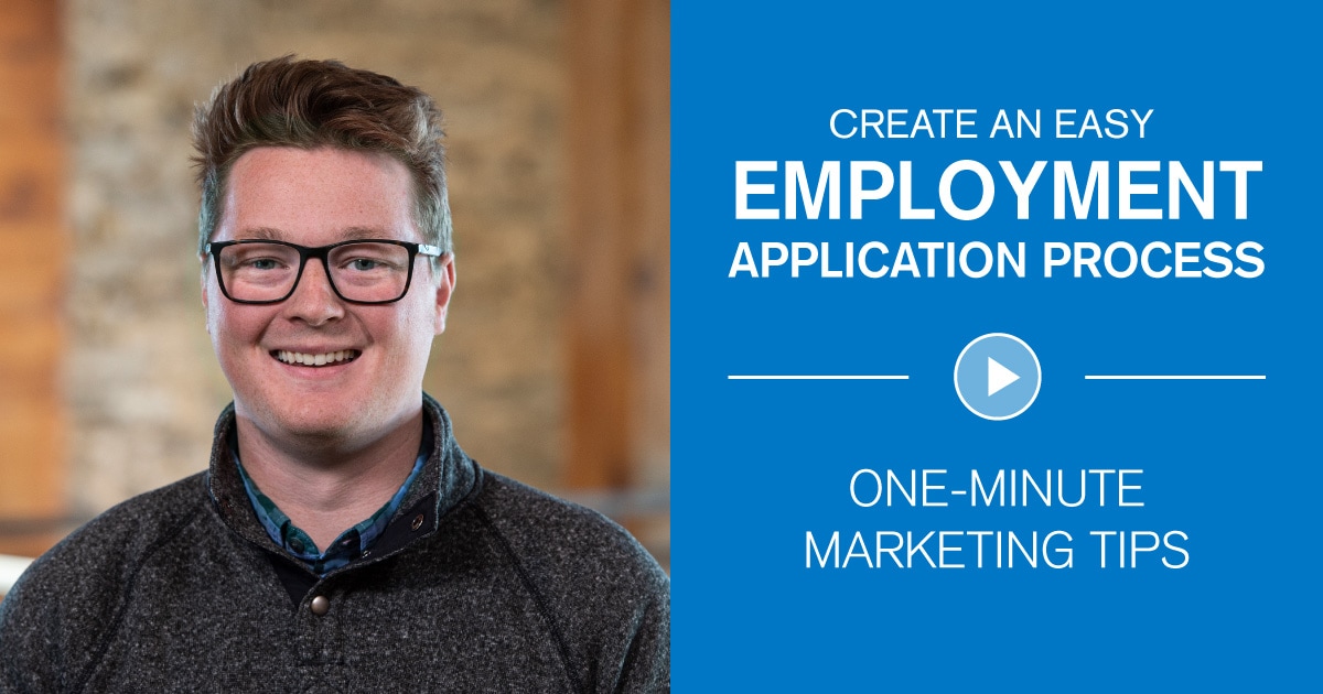 Get More Candidates with an Easy Application Process