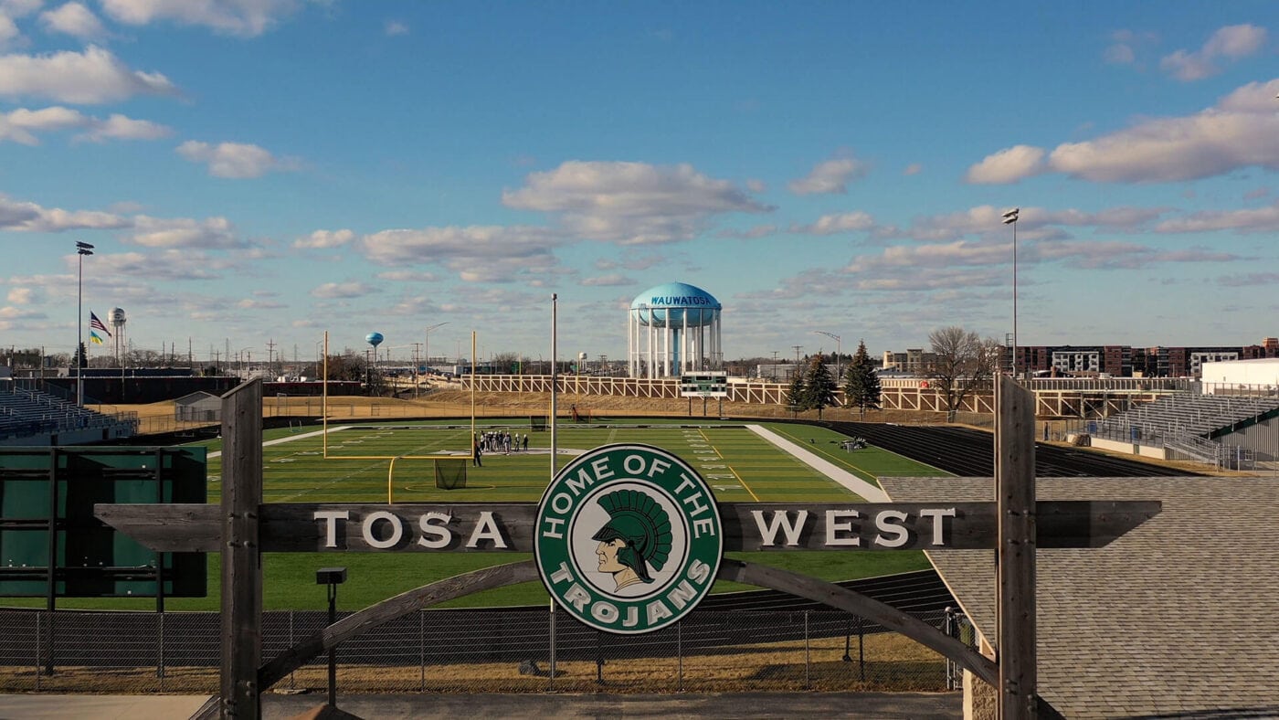 aerial view of Wauwatosa