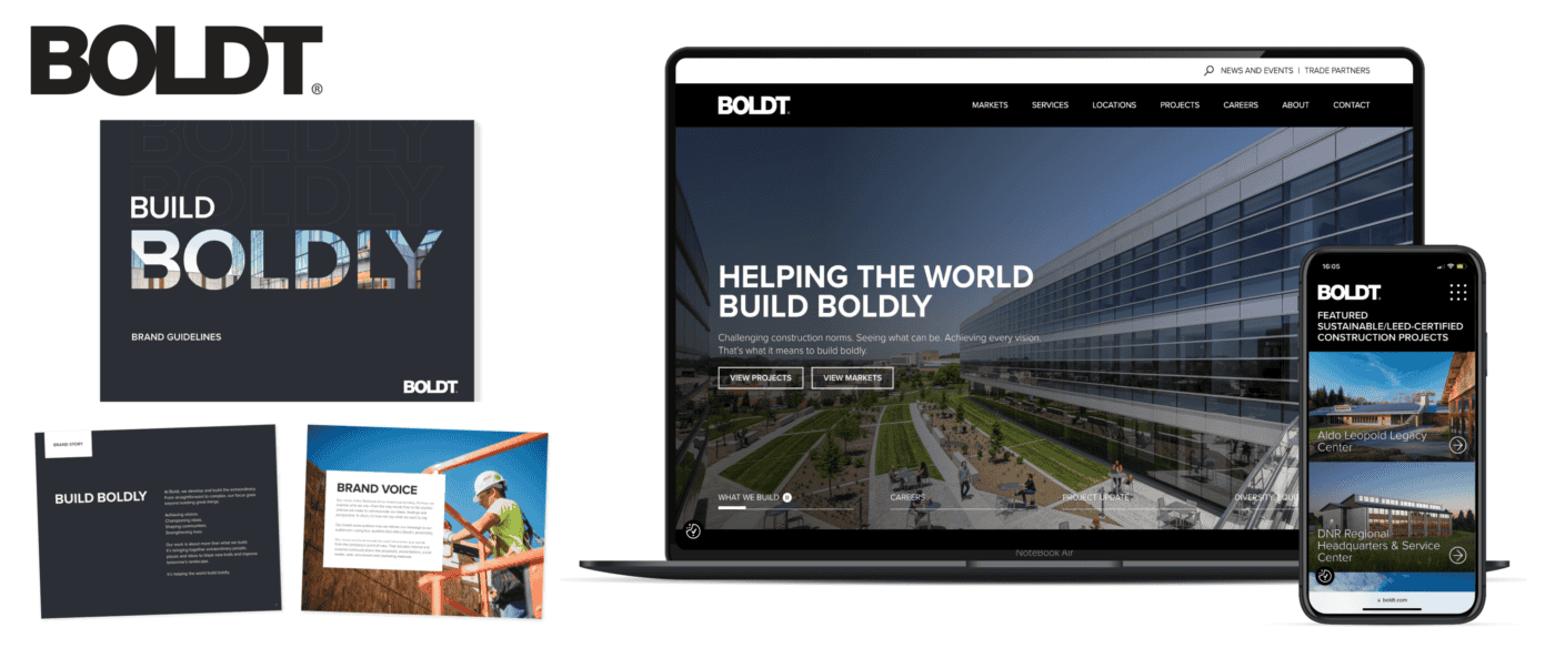 BOLDT brand materials