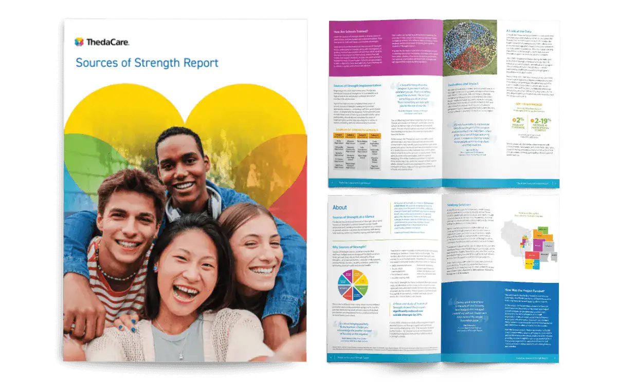ThedaCare Sources of Strength Report 2026 Communicator Award of Excellence